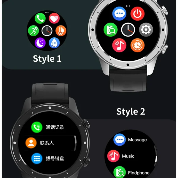 New PF50 Bluetooth Call Smart Watch Men Women Custom Dial Full Touch Screen Smartwatch Sports Fitness Watches for Android IOS - Image 5