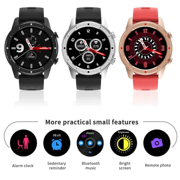 New PF50 Bluetooth Call Smart Watch Men Women Custom Dial Full Touch Screen Smartwatch Sports Fitness Watches for Android IOS - Image 4