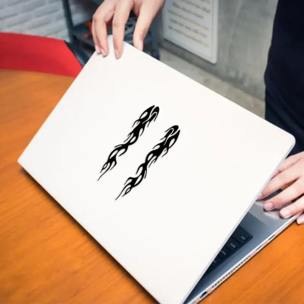 Interesting Flame Shape Motorcycle Decals Reflective Flame Stickers Waterproof Car Sticker Decals Motorcycle Accessories - Image 4