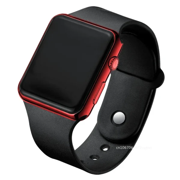 2024 New Motion Watch LED Electronic Digital Watch for Women and Men Silicone Band Watchs Wristwatch Clock Relogio Feminino - Image 6