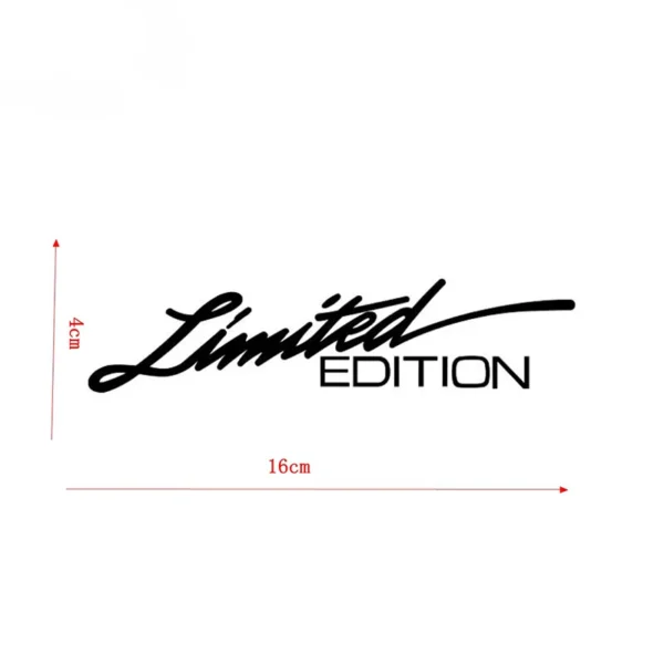 LIMITED EDITION Car Motorcycle Stickers English Letter Creative Auto Reflective Decal Reflective Decal Motorcycle Accessories - Image 6