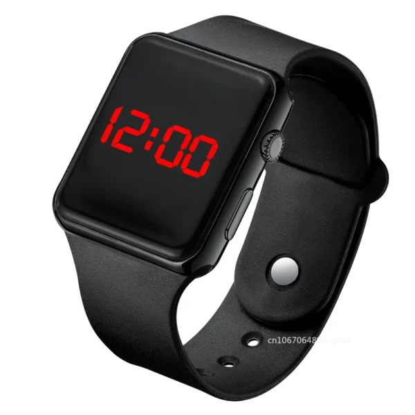 2024 New Motion Watch LED Electronic Digital Watch for Women and Men Silicone Band Watchs Wristwatch Clock Relogio Feminino - Image 3