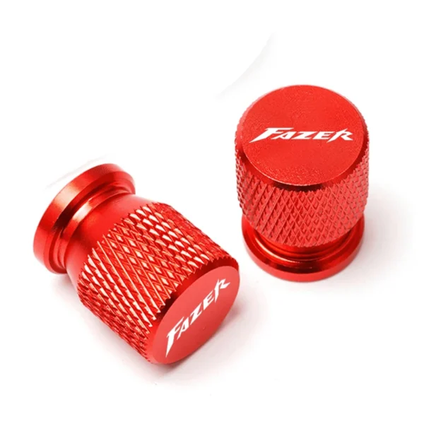 Tire Valve Caps Tyre Stem Covers Airdust Waterproof For YAMAHA FZ8 Fazer 2010-2014 FZ1 FAZER FZ6 FAZER Motorcycles Accessories - Image 2
