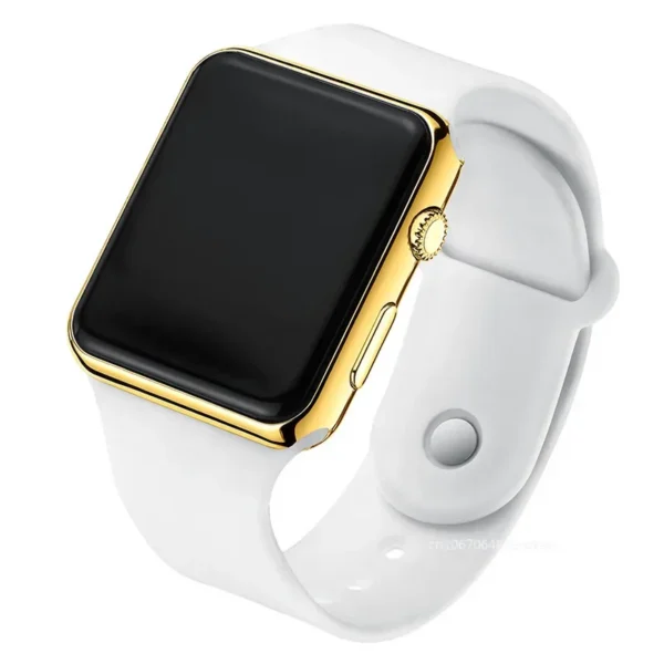 2024 New Motion Watch LED Electronic Digital Watch for Women and Men Silicone Band Watchs Wristwatch Clock Relogio Feminino - Image 2