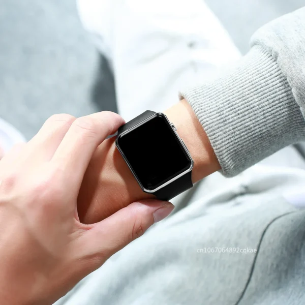 2024 New Motion Watch LED Electronic Digital Watch for Women and Men Silicone Band Watchs Wristwatch Clock Relogio Feminino - Image 4